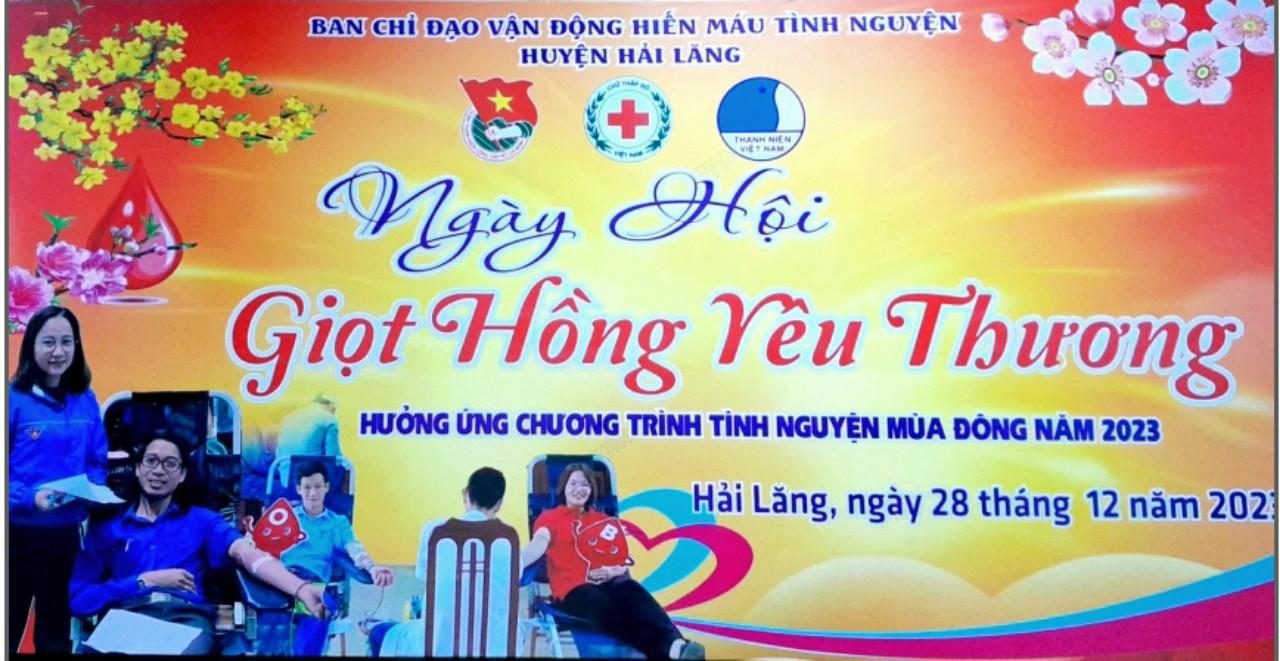 Hiến máu tình nguyện năm 2023